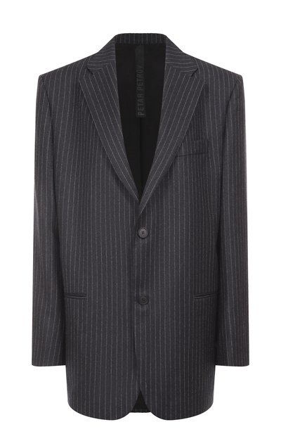 Женский шерстяной жакет PETAR PETROV, арт. F25TJ9B/W00L