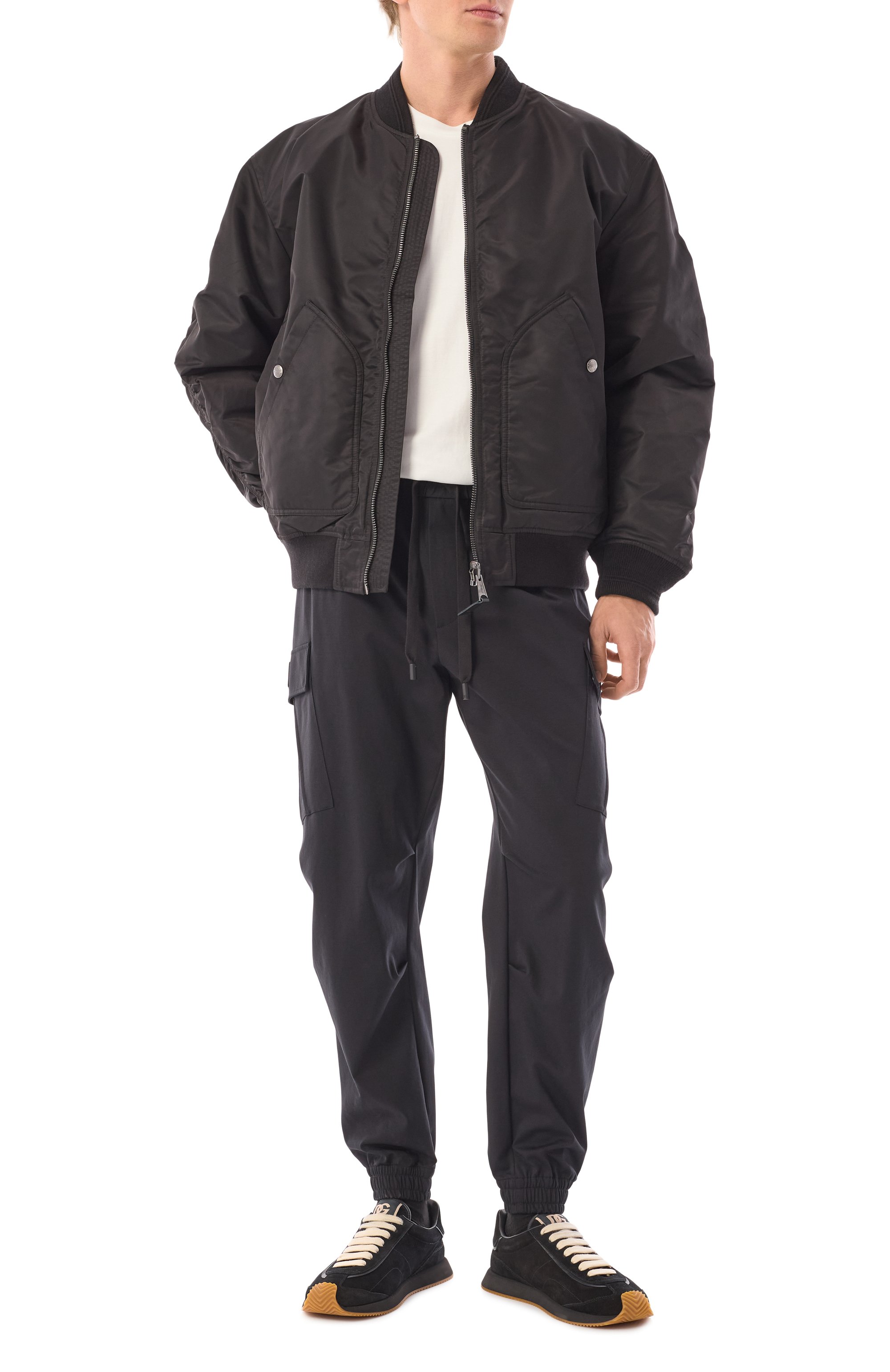 Замшевые кроссовки dg runner DOLCE & GABBANA, арт. CS2287/A9U95, фото 2