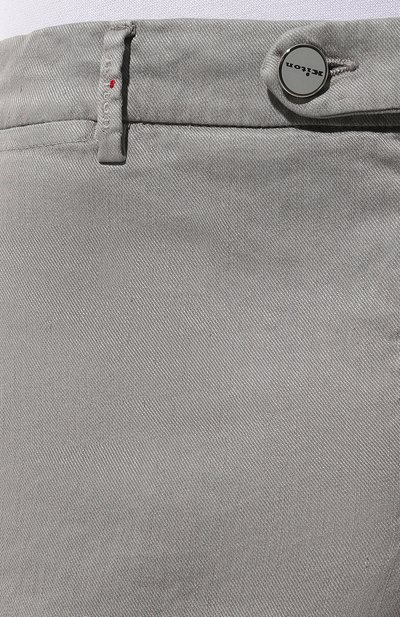 Шорты изо льна и хлопка KITON, арт. UFPPBK0604D, фото 5