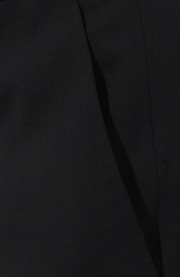 Мужские шерстяные брюки ZEGNA темно-синего цвета, арт. C27F08/75TB12 | Фото 5 (Длина (брюки, джинсы): Стандартные; Материал внешний: Шерсть; Случай: Повседневный; Стили: Кэжуэл; Автоматизация состава: Проставлено; Автоматизация ТО: Проставлено)