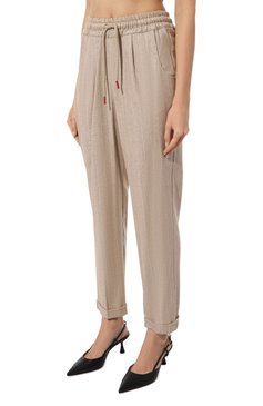 Брюки из шерсти и вискозы KITON, арт. D55112K0554C, фото 3