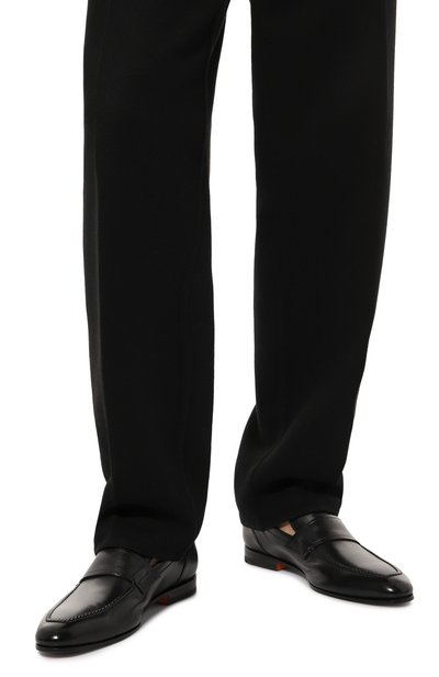 Кожаные лоферы levante SANTONI, арт. MCLG16451SA3BSG8, фото 3