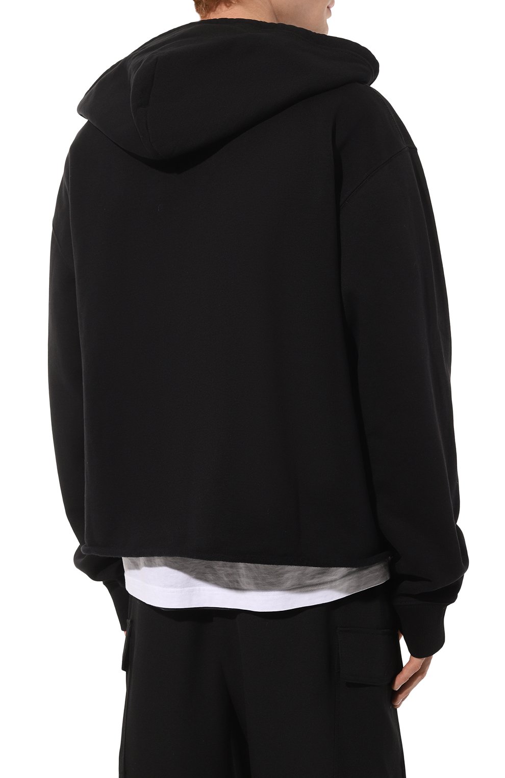 Хлопковое худи MM6, арт. S52GU0204/S25387, фото 4