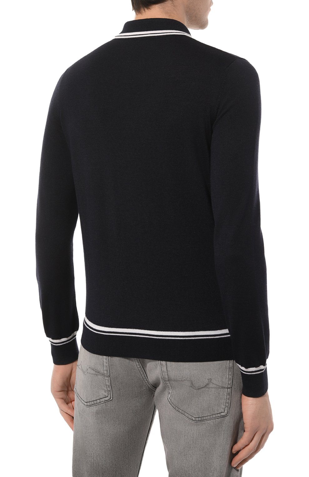 Поло из кашемира и шелка ZILLI, арт. KBP001M0240VBW000, фото 4