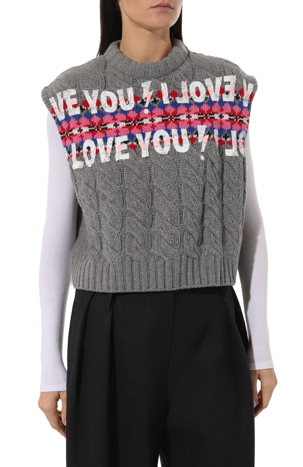 Шерстяной жилет PHILOSOPHY DI LORENZO SERAFINI, арт. A0885/5701, фото 3