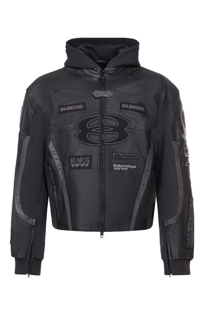 Мужская кожаная куртка BALENCIAGA, арт. 830894/TSS01