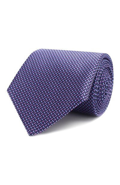 Мужской шелковый галстук CANALI, арт. 18/HS02117