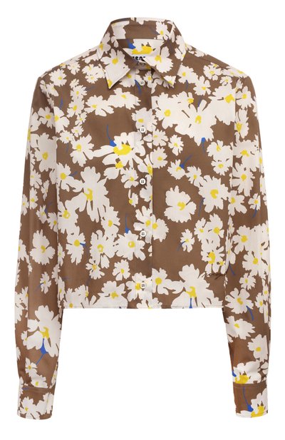 Женская хлопковая рубашка MSGM, арт. 3641MDE22X/247154