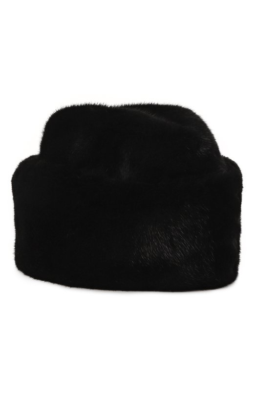 Меховая шапка Москвичка из норки FurLand 0023500110326600000 Чёрный 0023500110326600000