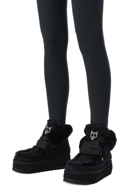 Замшевые ботинки Bambi Naked Wolfe BAMBI/FFSUE Чёрный  BAMBI/FFSUE Фото 2