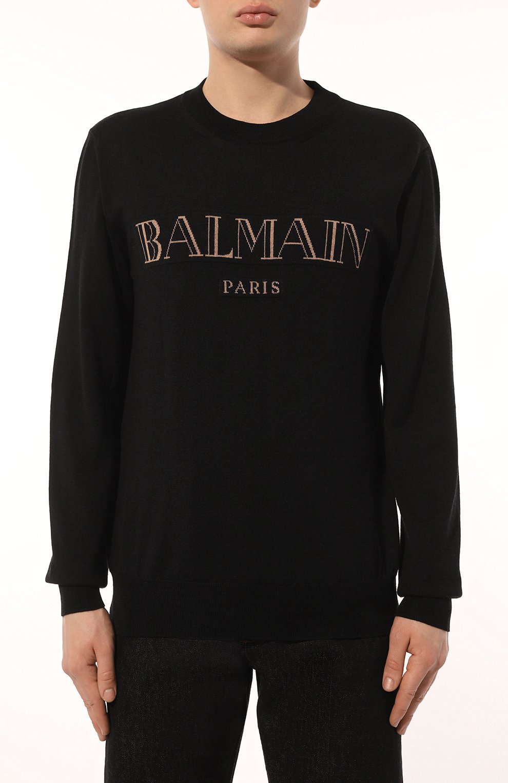 Шерстяной свитер BALMAIN, арт. AH0KD000KE60, фото 3