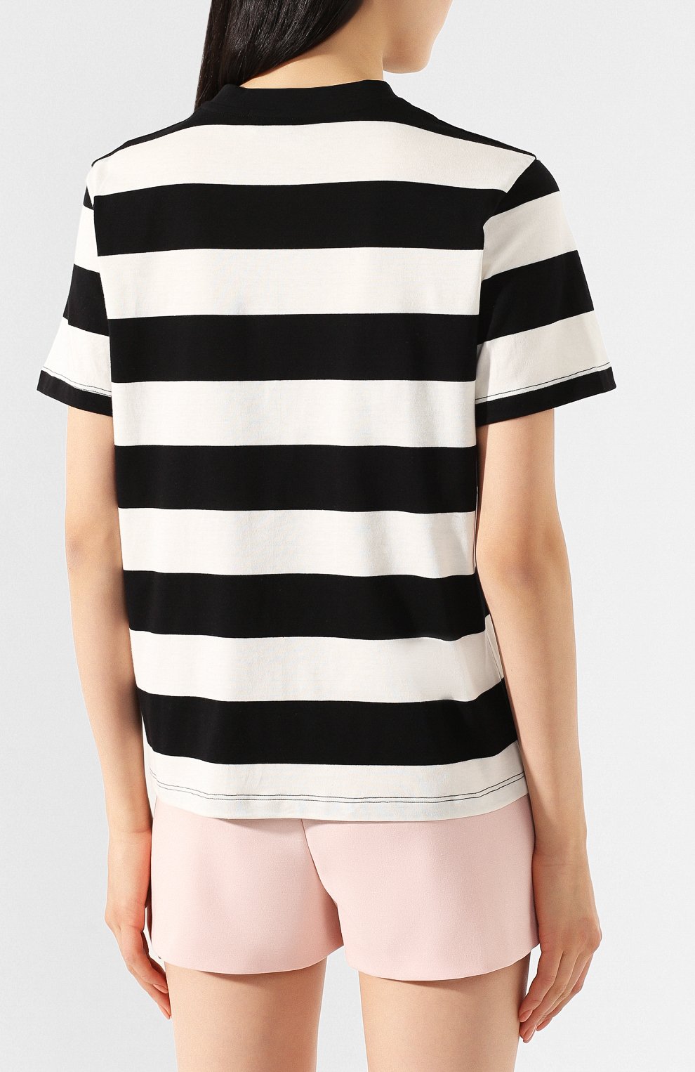 Хлопковая футболка MSGM, арт. 2841MDM241 207255, фото 4