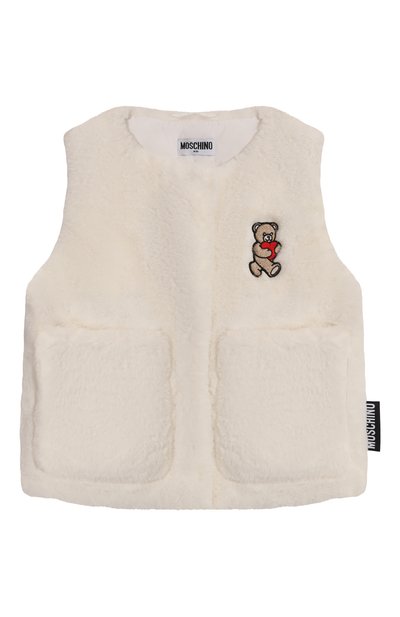 Хлопковый жилет MOSCHINO, арт. HDS052/LIA02/4-8