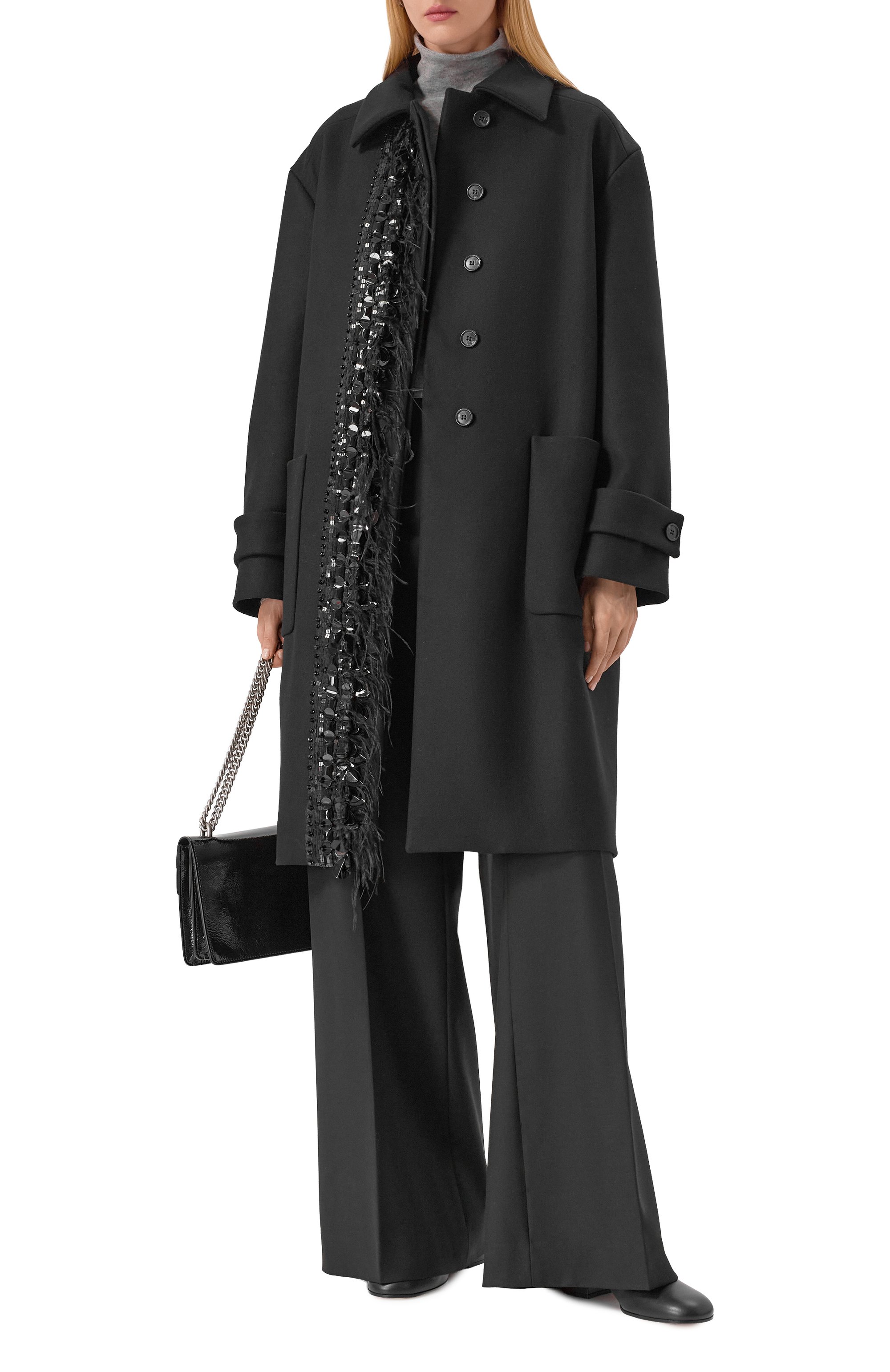 Шерстяное пальто ELIE SAAB, арт. C0007, фото 2