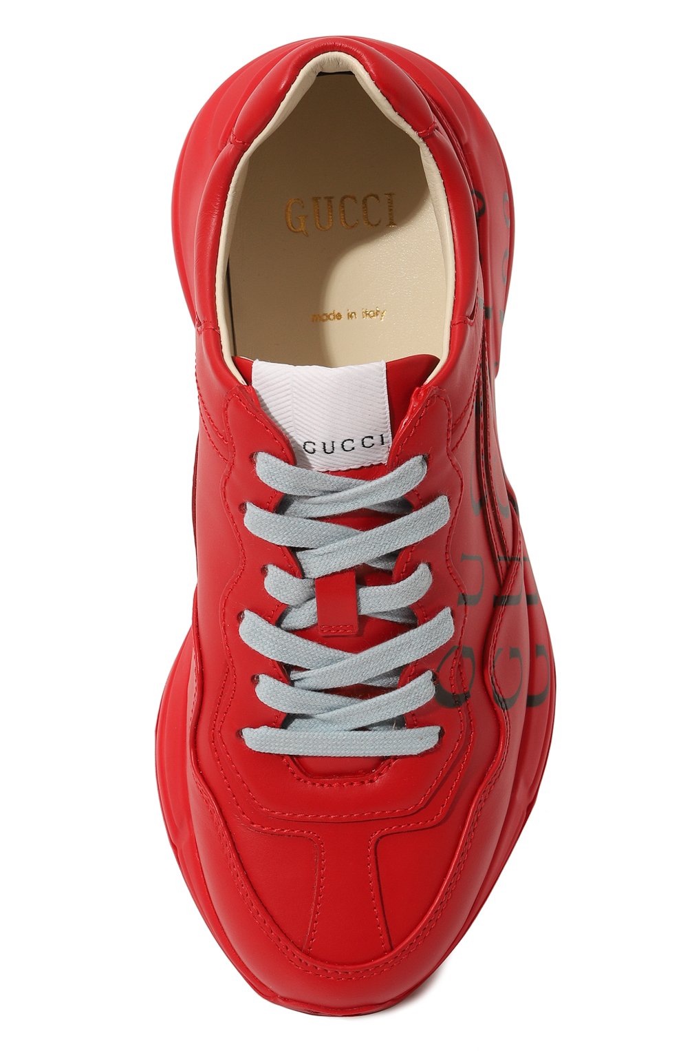 Кожаные кроссовки rhyton GUCCI, арт. 680912 DRW00, фото 6