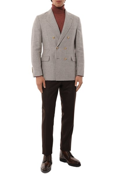 Пиджак изо льна и шерсти BRUNELLO CUCINELLI, арт. MG4977BPDE, фото 3