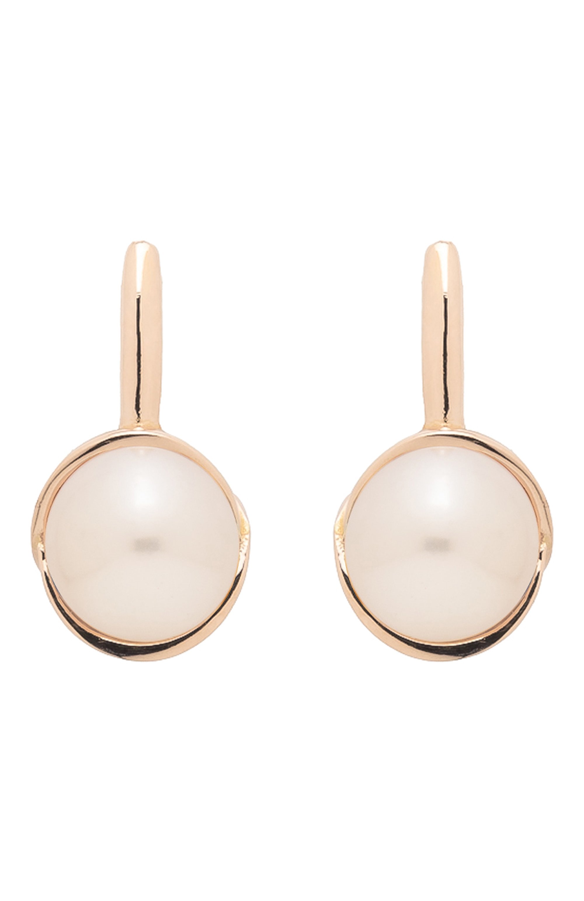 Серьги MIMI бесцветного цвета по цене 182000 руб., арт. O22BAKFW18, фото 1 Серьги MIMI, арт. O22BAKFW18, фото 1