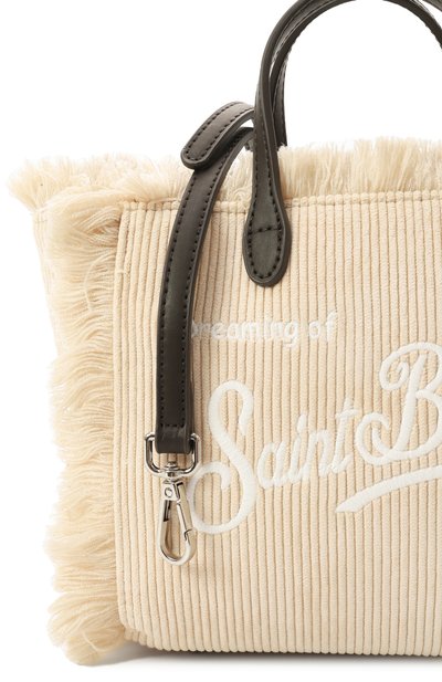 Сумка vanity mini MC2 SAINT BARTH светло-бежевого цвета по цене 15200 руб., арт. VANITY MINI W/01386G, фото 3 Сумка vanity mini MC2 SAINT BARTH, арт. VANITY MINI W/01386G, фото 3