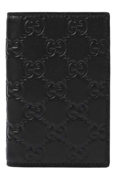 Мужской кожаный футляр для кредитных карт GUCCI, арт. 850183/AAFDV