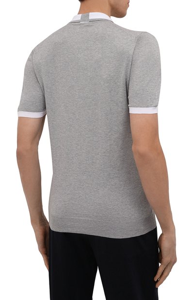 Хлопковое поло KITON, арт. UK571, фото 4