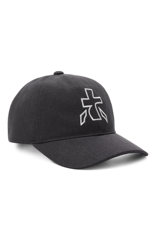 Хлопковая бейсболка Premiata BALL_001 Серый BALL_001