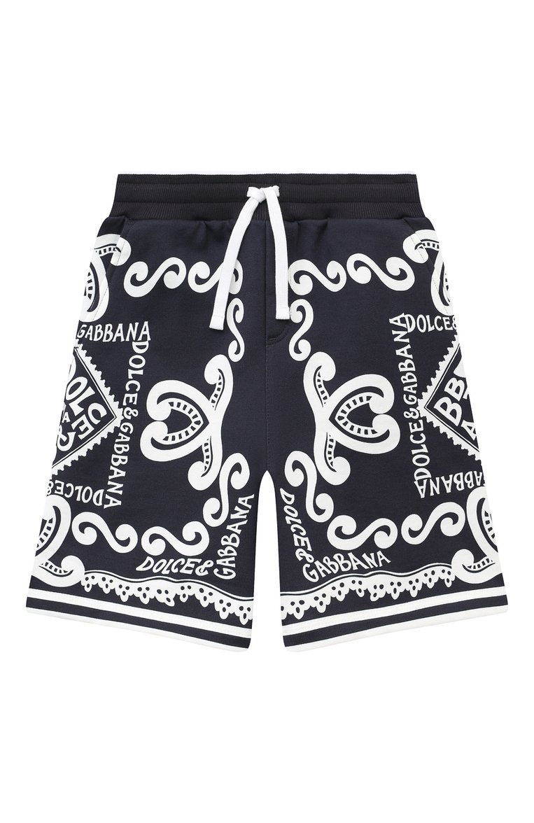 Хлопковые шорты DOLCE & GABBANA, арт. L4JQS4/G7LP1/8-12+, фото 1