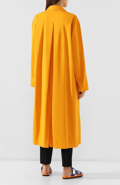 Хлопковый плащ DRIES VAN NOTEN, арт. 191-10232-7290, фото 4