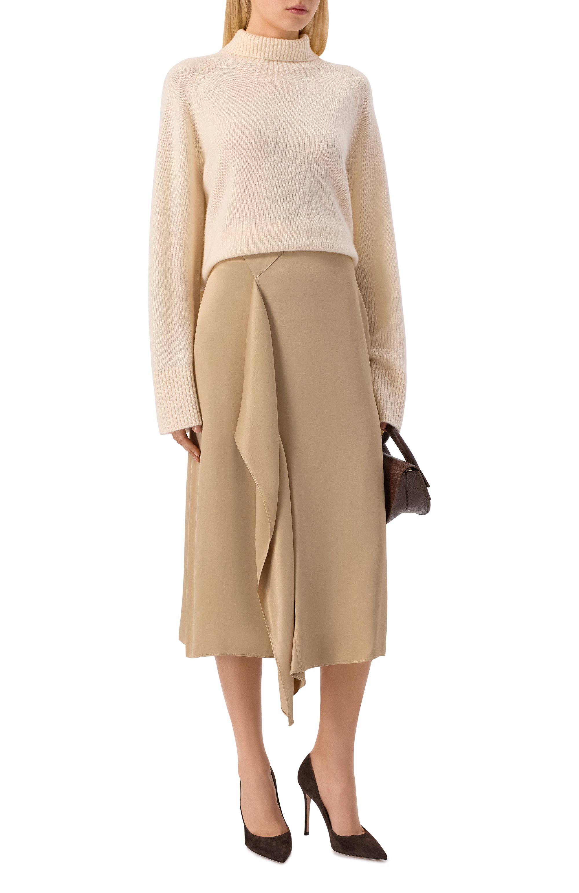 Атласная юбка BOSS, арт. 50552076, фото 2