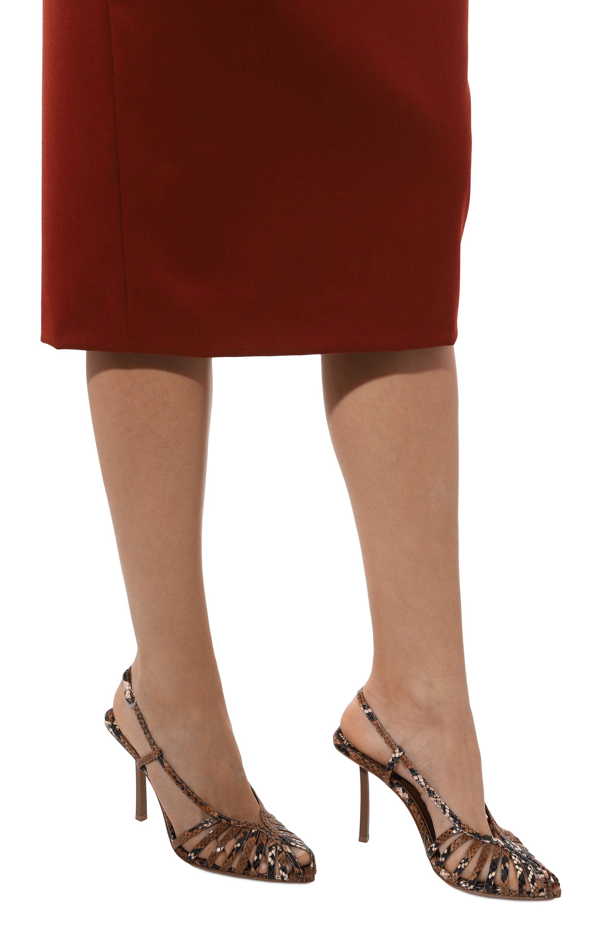 Кожаные туфли cage 90 LE SILLA, арт. 3405C090BXPPDUR/, фото 3