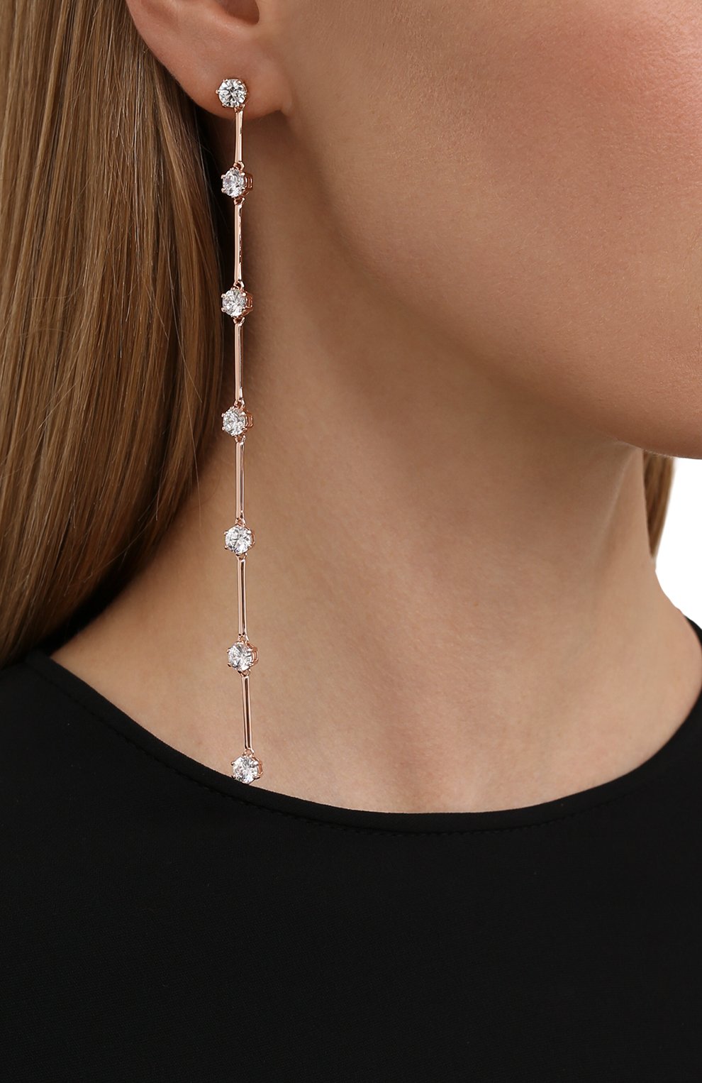 Серьги constella SWAROVSKI золотого цвета по цене 14050 руб., арт. 5609707, фото 3 Серьги constella SWAROVSKI, арт. 5609707, фото 3