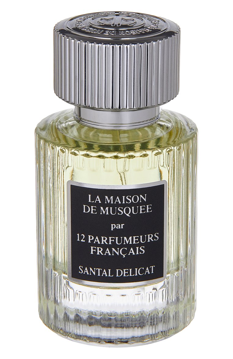 Мужской духи santal delicat la maison de musquee (50ml)  12 FRANCAIS PARFUMEURS бесцветного цвета, арт. 3392547861969 | Фото 2 (Нос: Не проставлено; Региональные ограничения белый список (Axapta Mercury): Не проставлено; Тип продукта - парфюмерия: Духи; Ограничения доставки: flammable)