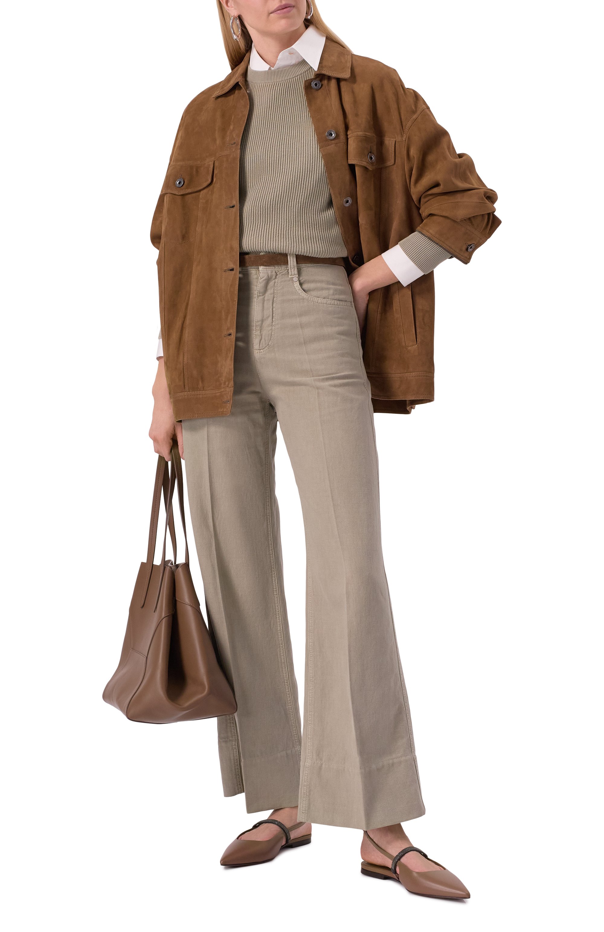 Замшевая куртка BRUNELLO CUCINELLI, арт. MPCAI7326, фото 2