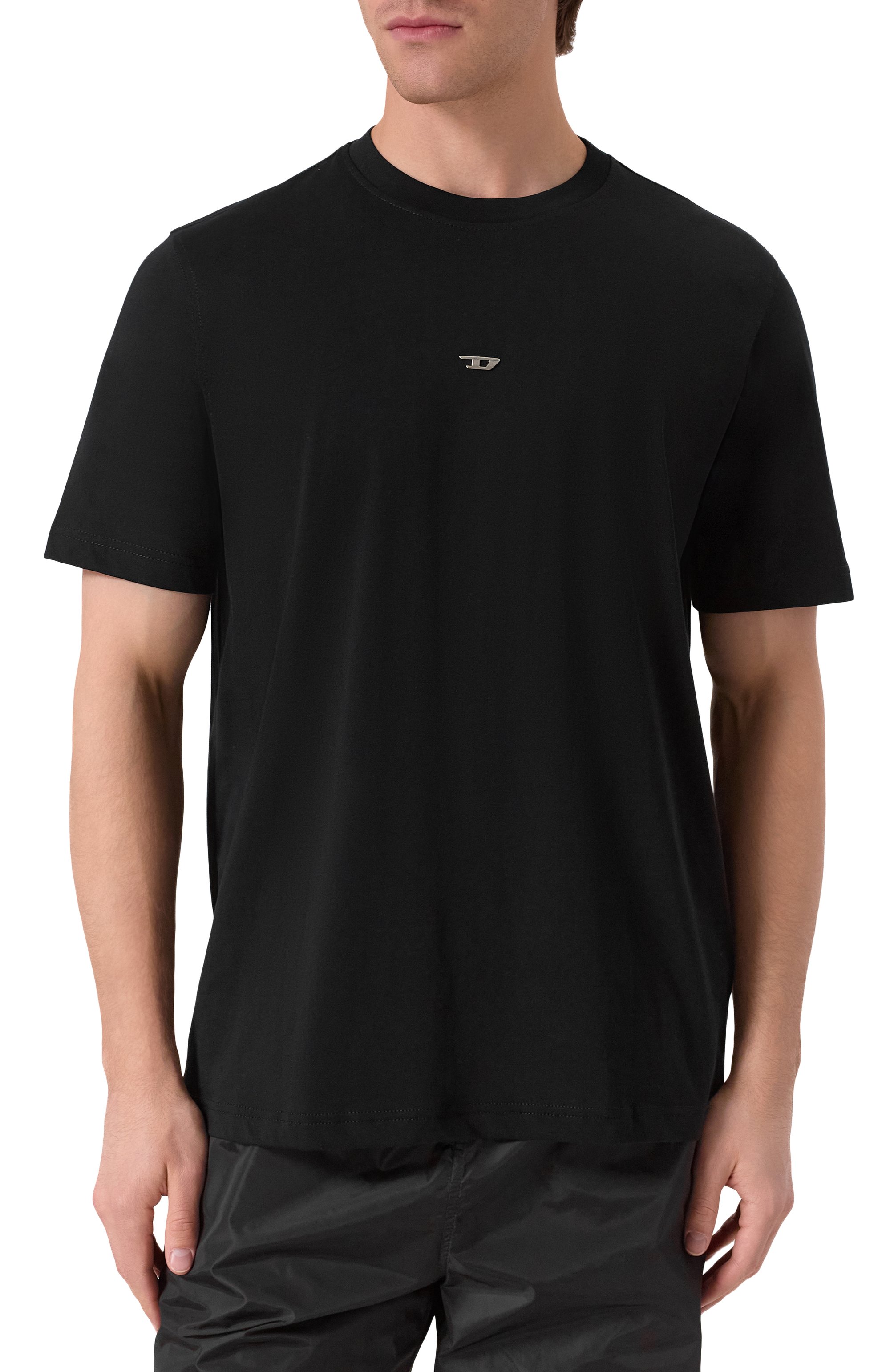 Хлопковая футболка DIESEL, арт. A14675/0QIAM, фото 3