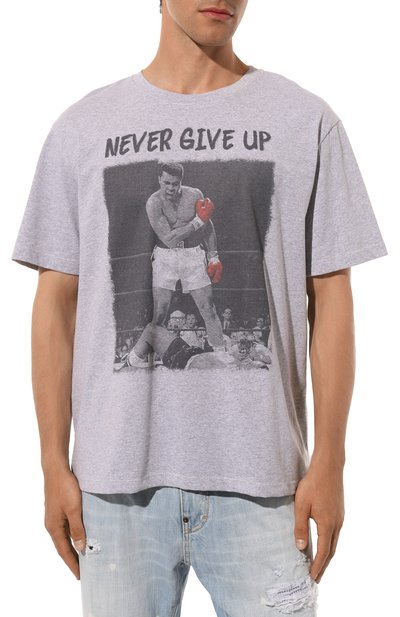 Хлопковая футболка BISIBIGLIO, арт. ALI NEVER GIVE UP, фото 3