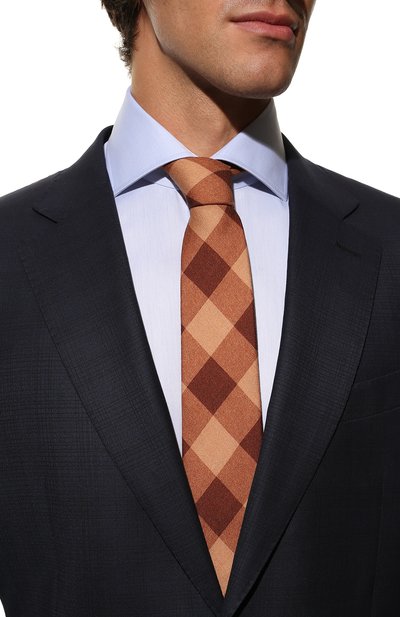 Галстук из шерсти и шелка BOSS, арт. 50480849, фото 2