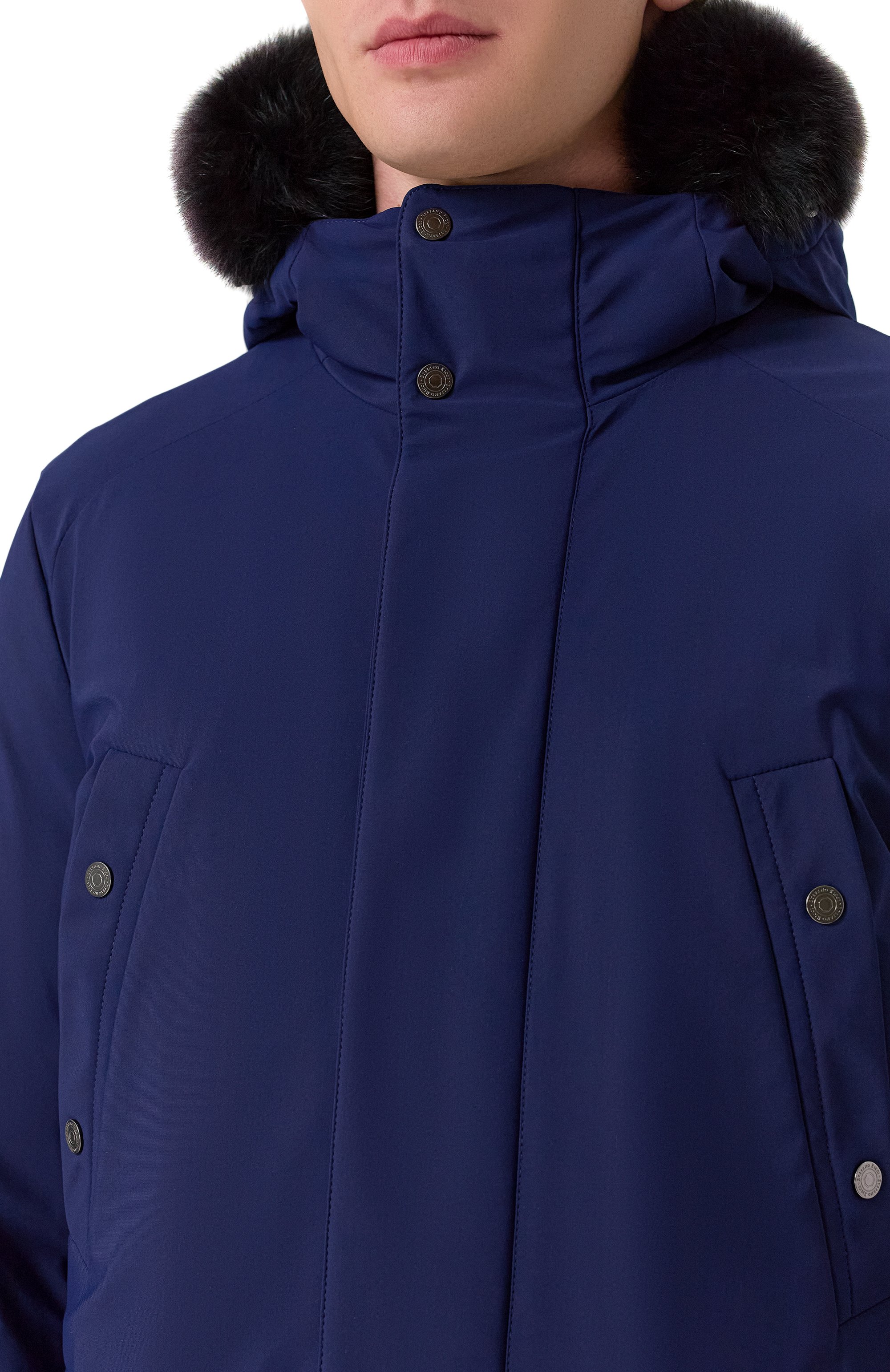 Парка с отделкой из лисицы STEFANO RICCI, арт. M6J5400061/PA003R, фото 5