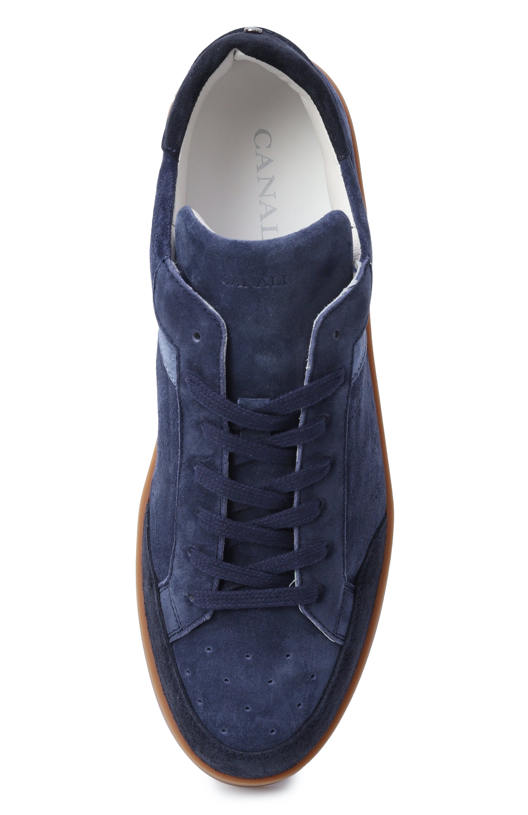 Замшевые кеды CANALI, арт. 491214/RB01269, фото 6