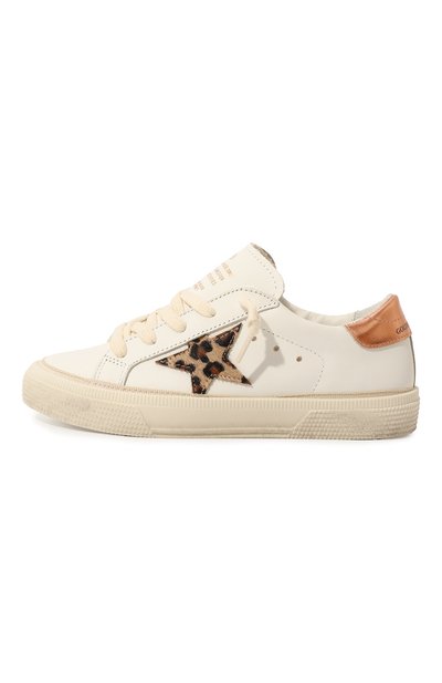 Кожаные кеды GOLDEN GOOSE DELUXE BRAND, арт. GYF00112.F003303, фото 2