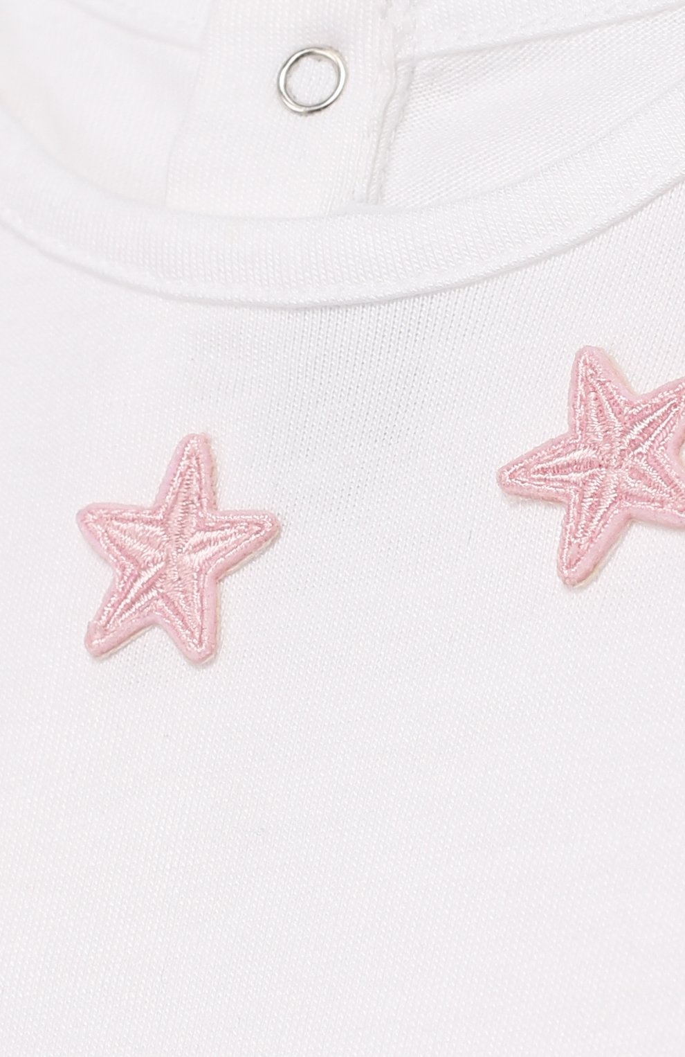 Хлопковая футболка с аппликациями GIVENCHY, арт. H05040/9M-18M, фото 3