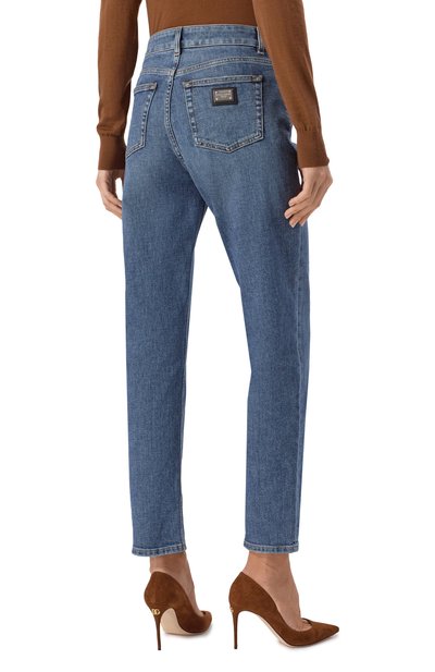 Джинсы DOLCE & GABBANA синего цвета по цене 59950 руб., арт. FTCFPD/G899K, фото 4 Джинсы DOLCE & GABBANA, арт. FTCFPD/G899K, фото 4