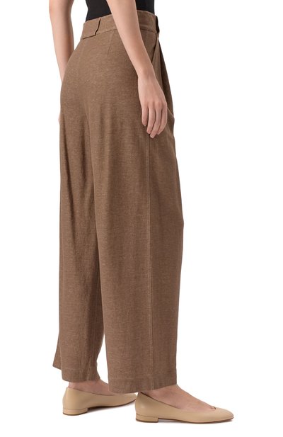 Брюки изо льна и вискозы GIORGIO ARMANI, арт. GW000906/AF15060, фото 4