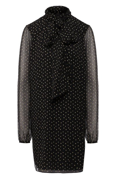 Женское шелковое платье SAINT LAURENT, арт. 577116/Y353V