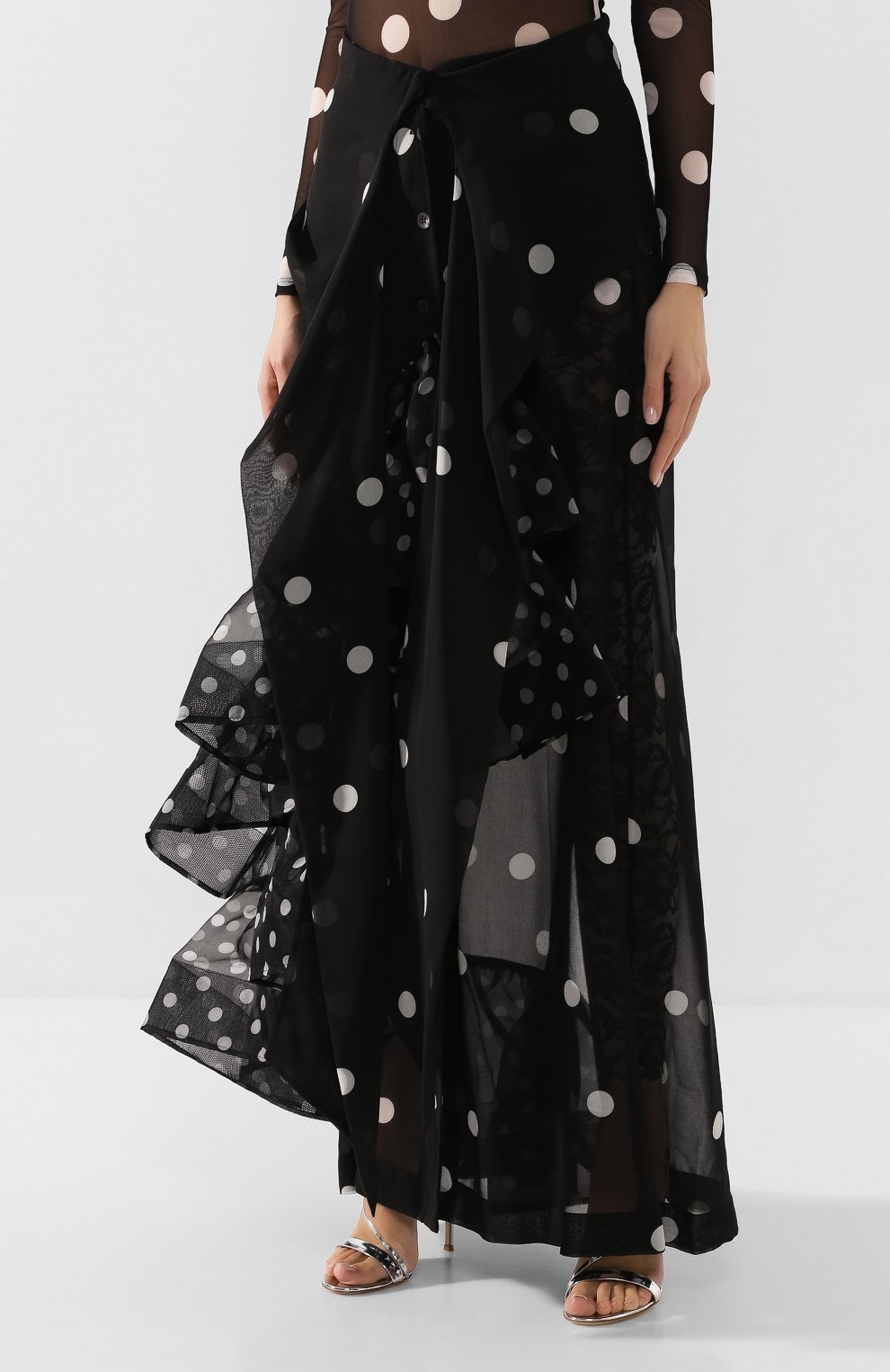 Юбка в горох DRIES VAN NOTEN, арт. 201-10873-9421, фото 3