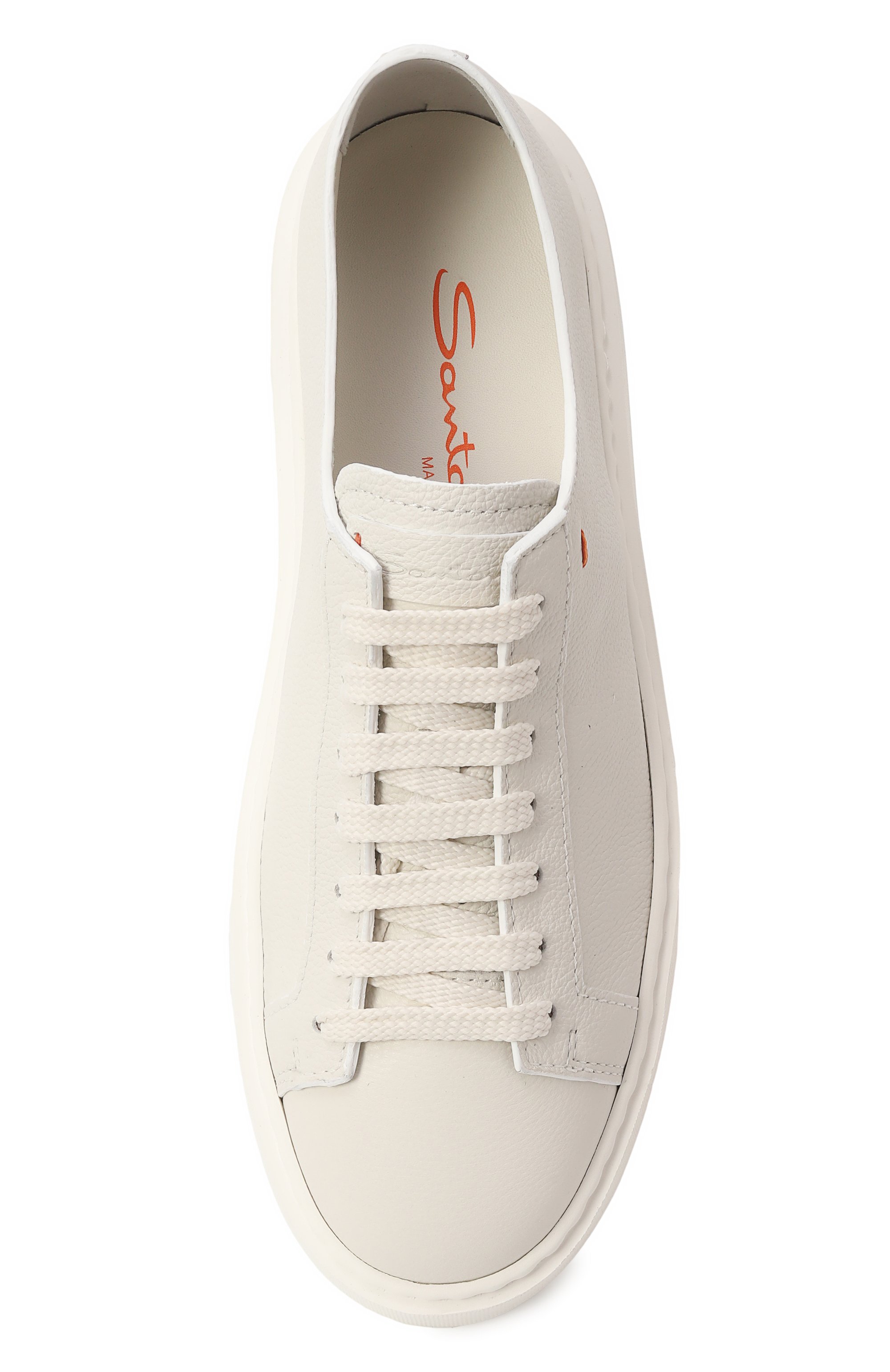 Кожаные кеды SANTONI, арт. WBCG61322BARCDYI, фото 6