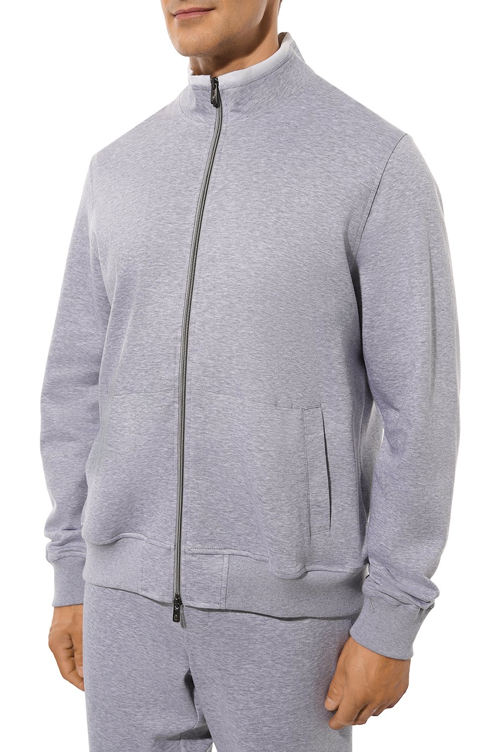 Хлопковая толстовка CAPOBIANCO, арт. MZIP.TS00/58-60, фото 3