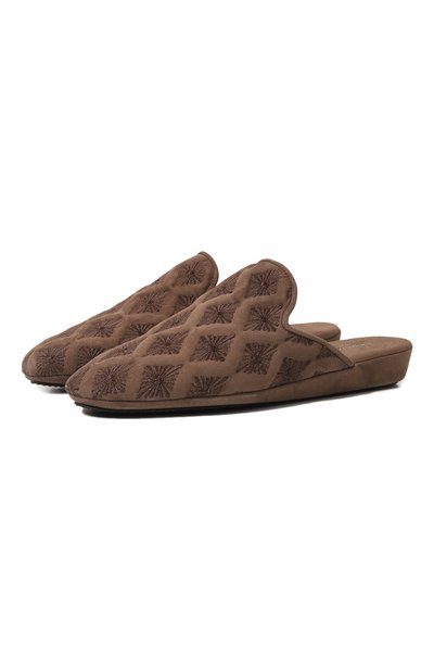 Домашние туфли из замши HOMERS AT HOME, арт. 19374R/ANTE, фото 1