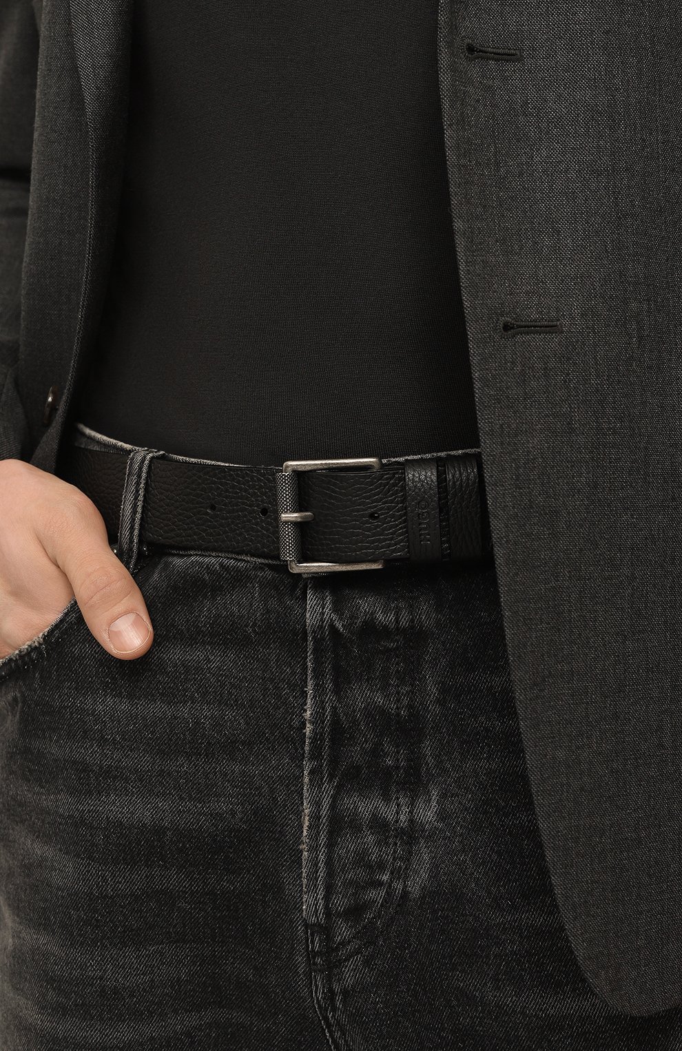 Кожаный ремень HUGO, арт. 50486667, фото 2