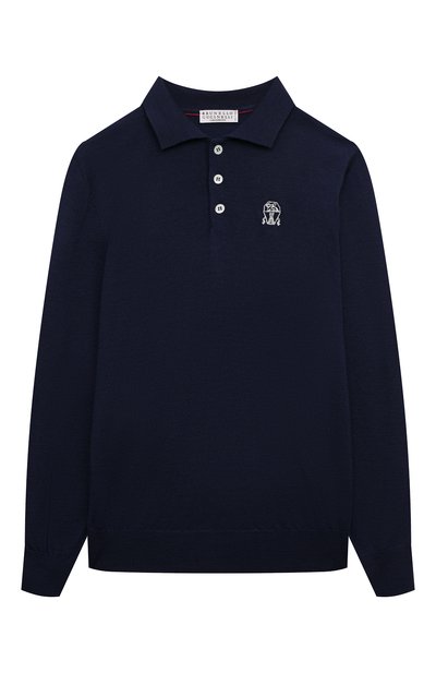 Поло из шерсти и кашемира BRUNELLO CUCINELLI, арт. B24M00105C