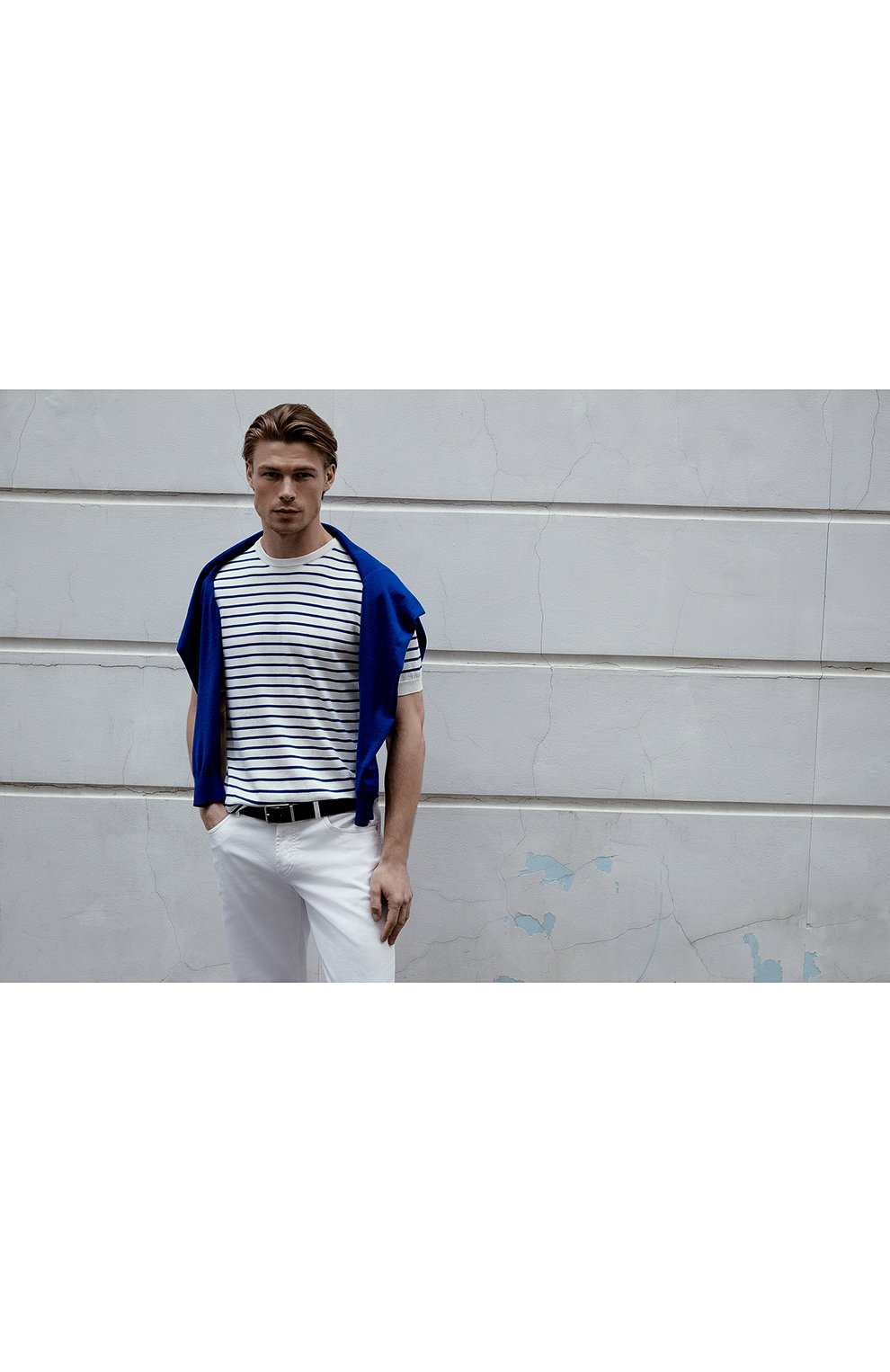 Хлопковый джемпер ANDREA CAMPAGNA, арт. P23-119, фото 6