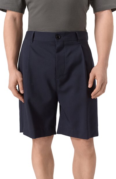 Шерстяные шорты MARNI, арт. PUMU0289A0/TW839, фото 3